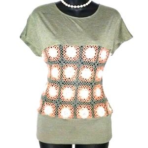 Humming Super Cute Boho Crocheted Top